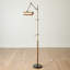 LED Swing Arm Floor Lamp