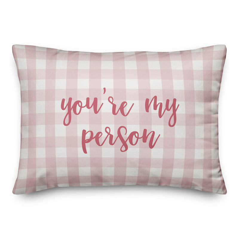  Coussin You Are My Personal, Rose