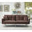 Syliva 80" Square Arm Sleeper Sofa Bed-1024034491