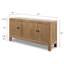 Buffet en bois de pin massif de 67 po de largeur Darnika