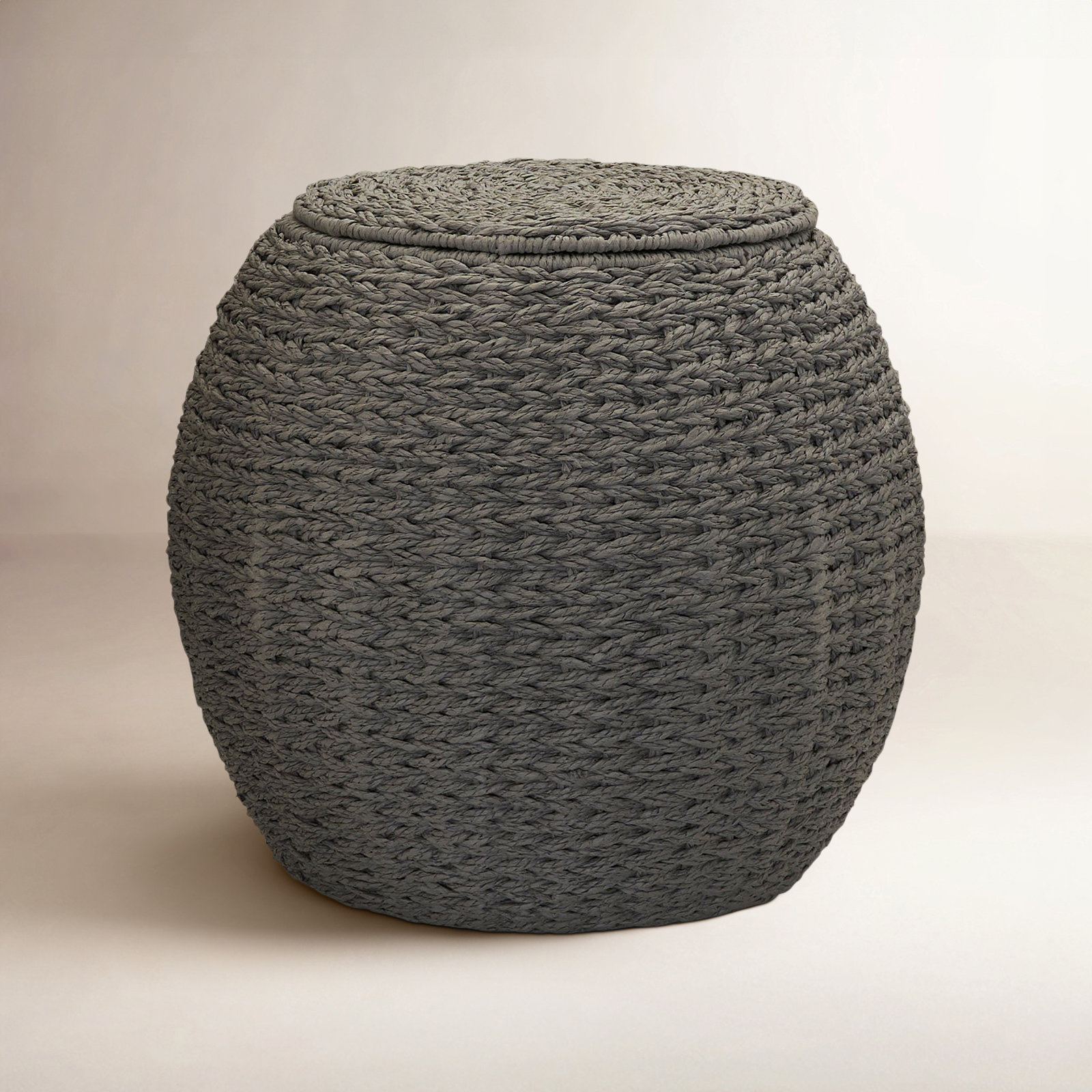 Baudette End Table, Gray