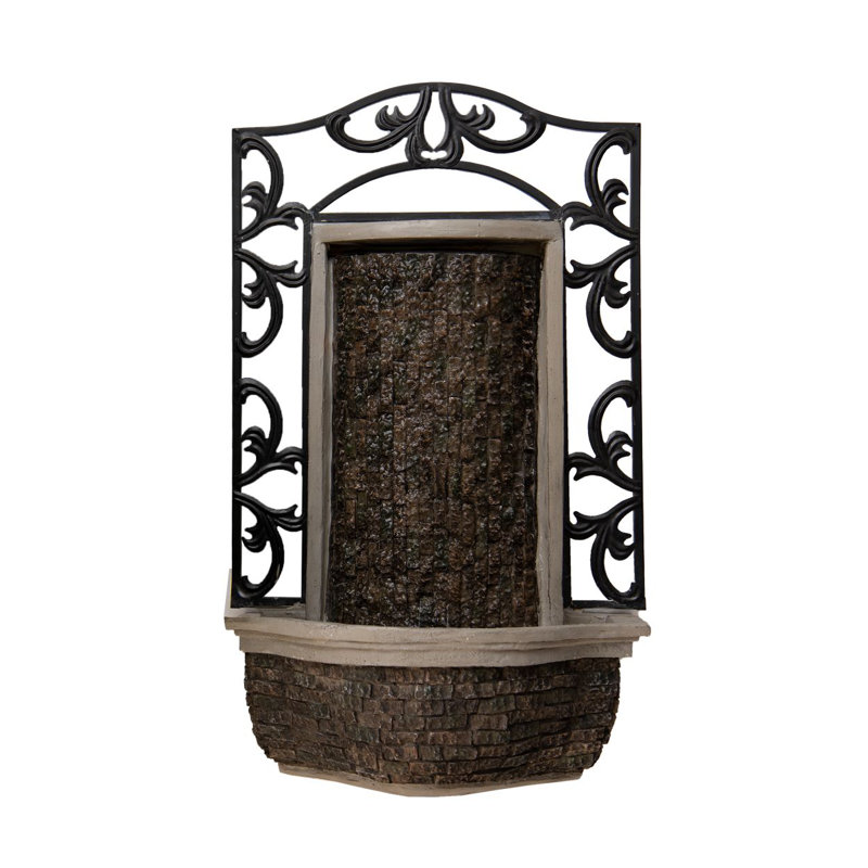 Cailah Weather Resistant Wall Base Fountain