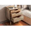 33cm W Solid Wood Bedside Table
