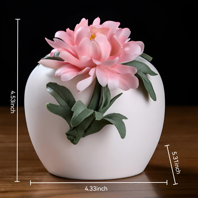 Vase en pivoine Artisan