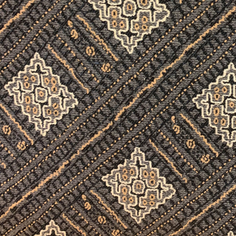 Pewter Lattice Lumbar Indoor/Outdoor Pillow Cover & Insert