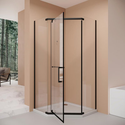 363672 Pivot shower door