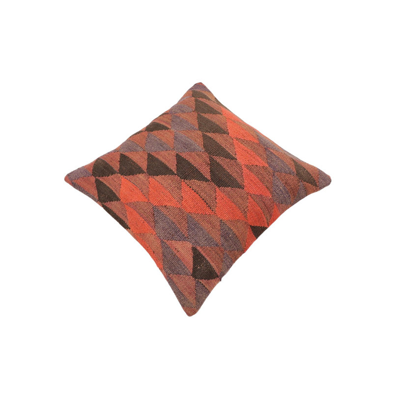  Housse et insert de coussin carré 100% laine