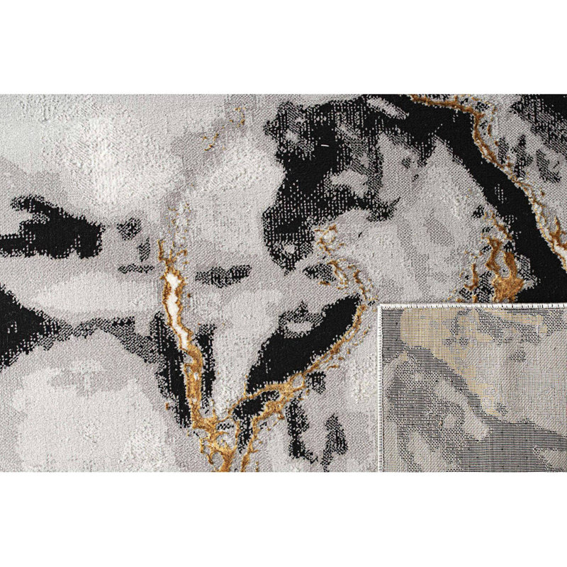 Abstract Design Modern Area Rug, Rectangle 2' x 3'