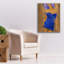  «In Blue» par Design Fabrikken, art mural sur toile-1436096909