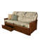 Futon double avec matelas avec rangement Emmiliano-2119980861-2119980835