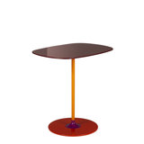 Thierry Glass Pedestal End Table