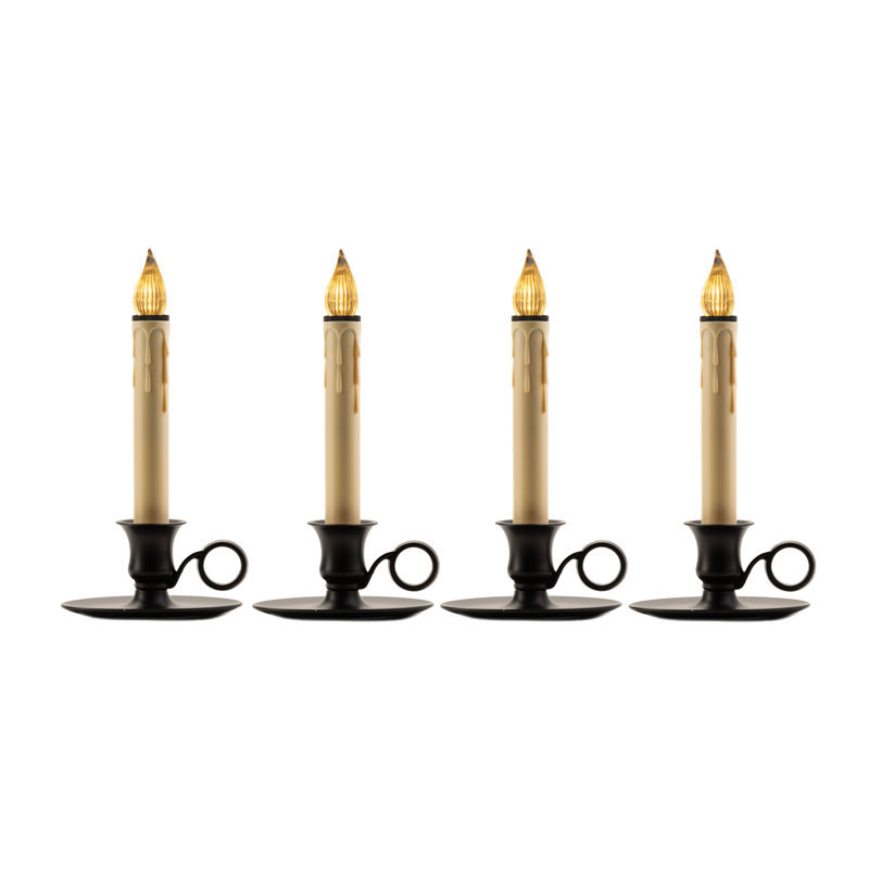 Edirne Unscented Flameless Candle with Plastic Holder