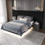 Lit mural tapissier en lin-870031065-870031067