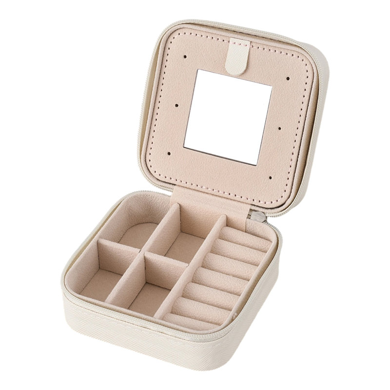Jewellery Box + Dividers, White