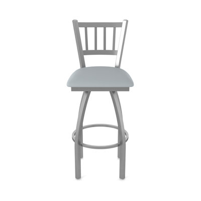 Contessa Stainless Steel Indoor/Outdoor Swivel Bar Stool