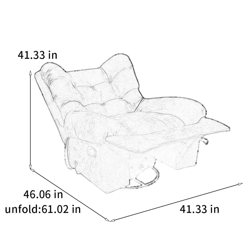 Comfortable ergonomic lounge chair, Sky Blue