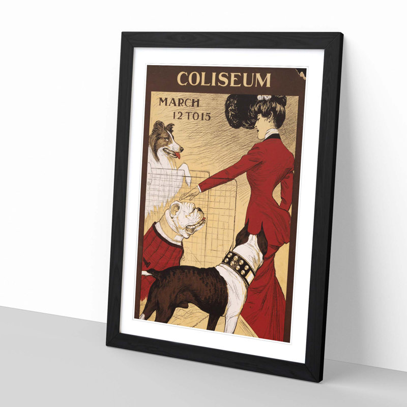Single Picture Frame Print, Black