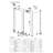 45.75" - 47"W x 75"H Frameless Shower Door-55736998