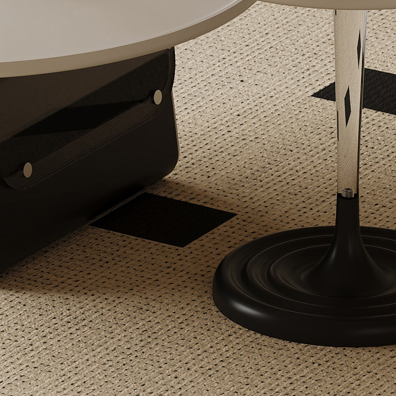 Table basse de luxe crème et légère