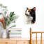 «Vibrant Calico Cat Portrait», art mural contemporain-129149588