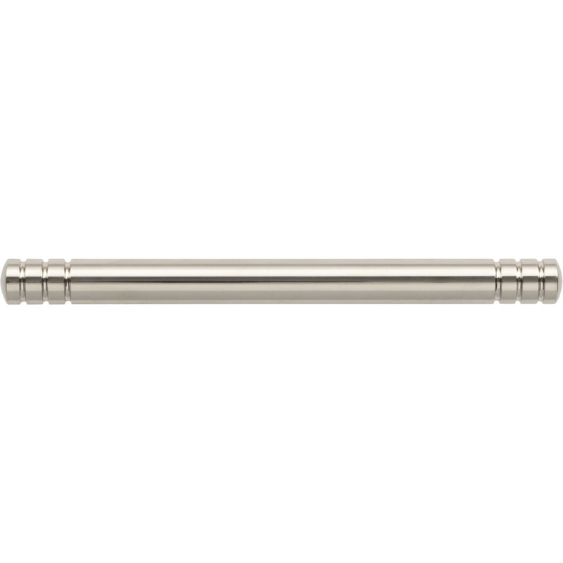 Griffith 12" Center to Center Bar/Handle Pull, Polished Nickel, 3 3/4"
