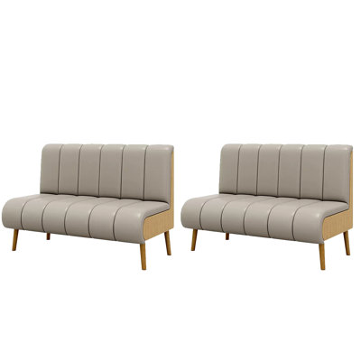 Marlese Faux Leather Upholstered Bench