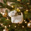 Arcadia Home Westie Hand-Knit Ornament