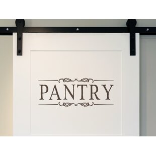 Pantry Cursive | Pantry Door Decal & Kitchen Wall Decal