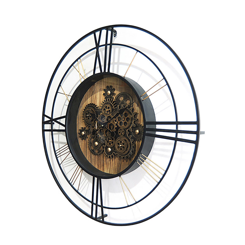 Bergh Metal And Glass Wall Clock
