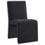 Chaise d'appoint rembourrée en tissu Emory