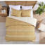 Édredon en microfibre jaune avec pompons DESIGN STU DVD Pasadena Medallion-1104642786