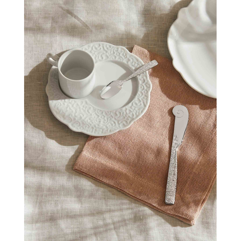 Dressed Stainless Steel Coffee Spoon