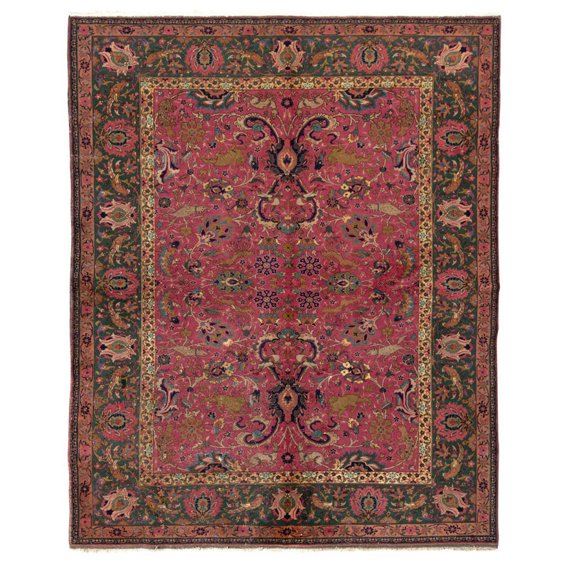 One-of-a-Kind 6'11" X 8'6" Hand Knotted Area Rug
