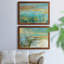 Grassy Beach - Ensemble de 2 peintures sur toile encadrées-302925812-302925813