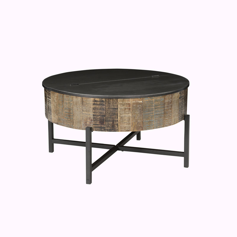 Sohni Solid Wood Top Coffee Table
