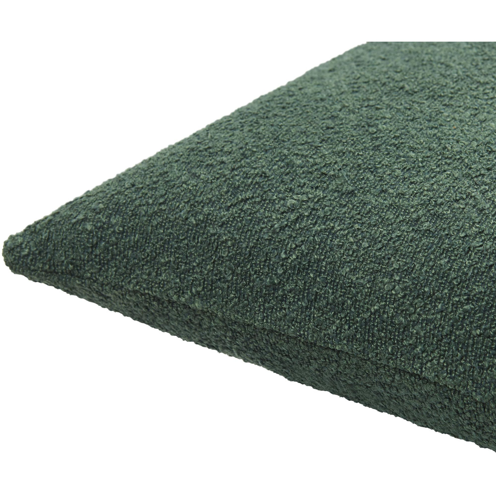 Amalfi Boucle Throw Pillow, Polyester/Polyfill, 22" x 22", Green