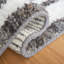 Kass Abstract Hand-Knotted Wool Area Rug in Ivory/Charcoal-1043490718