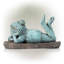 Statue de grenouille pensative sleep Seidel-1492081515