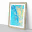 Glass Heart - Picture Frame Graphic Art Print-55733043-55733046