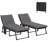 Folding Chaise Lounge Chair Tanning Chair Set Of 2-838136298-838136300