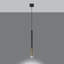 Robbinsdale 1 - Light Black Cylinder Pendant-62119188