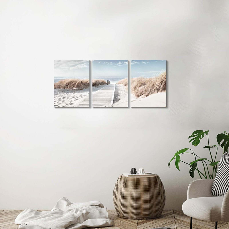 3 Piece Wrapped Canvas Wall Art