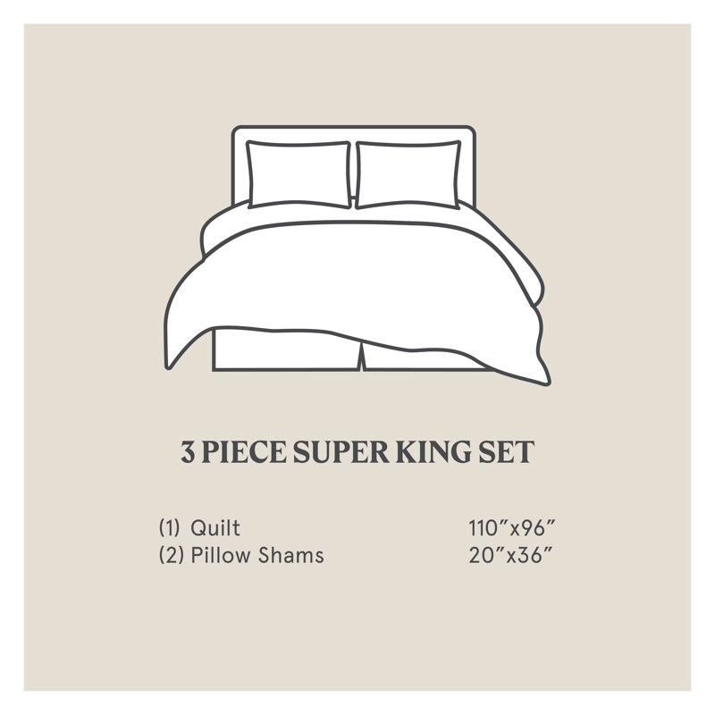 King Black and Red Cotton Reversible Quilt Set
