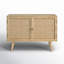 Buffet en bois massif de manguier de 39,5 po de large Nico-313149770