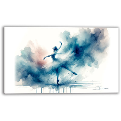 Stormy Dance - Wrapped Canvas Print