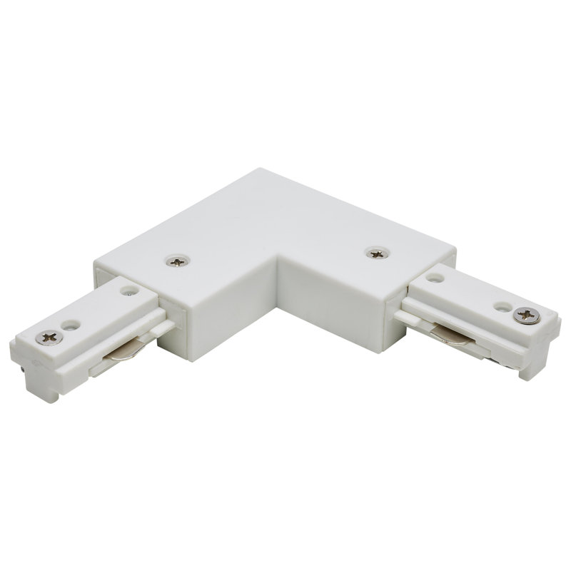 L Connector Reverse Polarity, White
