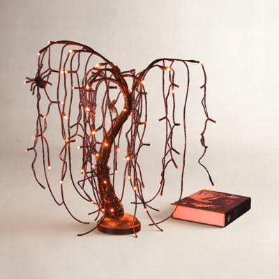 16" Battery-Operated LED Willow Tree