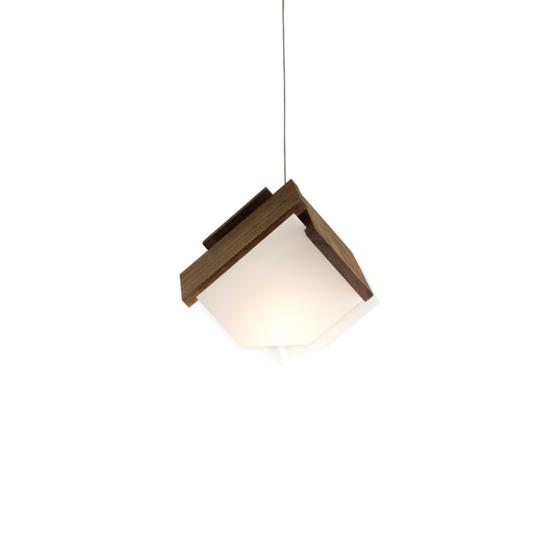 Mica L 1 - Light Pendant, Walnut
