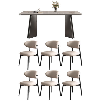 Jones 32.28*19.69*17.72 Dining Table Set