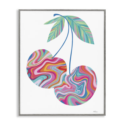 «Groovy Waves Cherries» par Cat Thurman Designs